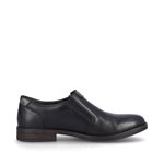 Black shoe with zipper 10351-00