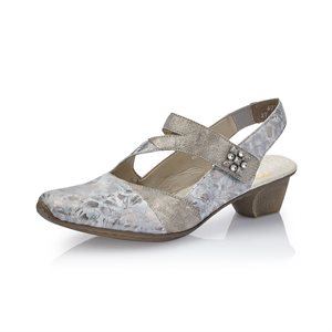 Grey Heel Shoe 49787-90