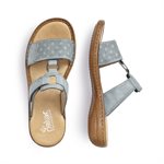 Sandale mule Bleue 60885-12