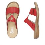 Sandale mule rouge 60885-33