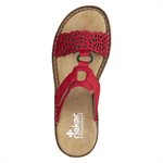 Red Slipper Sandal 608A7-33