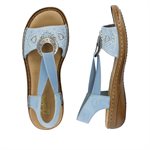 Sandale bleue 608B9-10