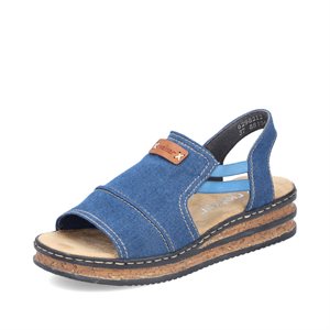 Sandale bleue 62982-12