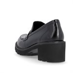 Black high heel loafer D0A00-01