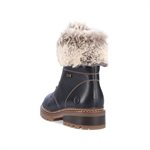 Botte doublée imperméable noire D0B74-01