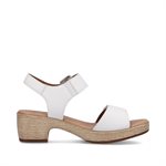 White high heel sandal D0N52-80