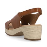Brown high heel sandal D0N54-24