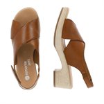 Brown high heel sandal D0N54-24