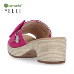 Pink high heel slipper sandal D0N56-31