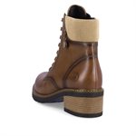 Brown laced ankle boot D1A70-22