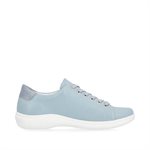 Blue laced shoe D1E03-10