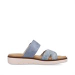 Sandale Mule bleue D2048-12
