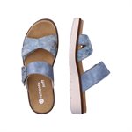 Blue slipper sandal D2048-12