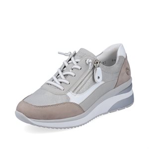 Grey laced shoe D2410-40