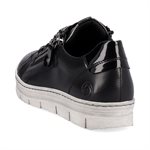 Black laced shoe D5825-02