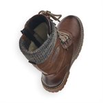 Brown Waterproof Winter Boot D9375-22