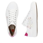 White laced shoe L5901-80