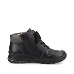 Black waterproof winter ankle boot L7703-00