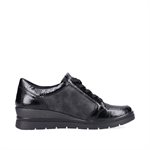 Black laced Shoe R0705-03