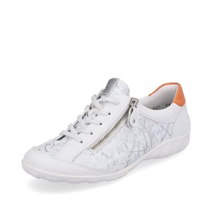 White laced shoe R3406-81