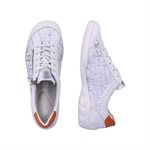 White laced shoe R3406-81