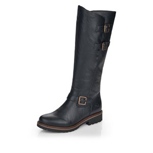 Black Winter Boot R6590-01