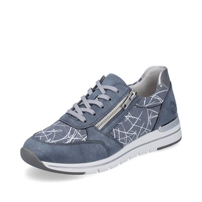 Blue laced shoe R6700-12
