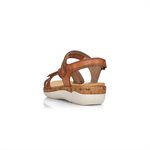Brown sandal R6850-22