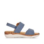 Blue sandal R6853-14