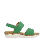 Green sandal R6853-53