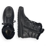 Black waterproofed winter boot R8480-01