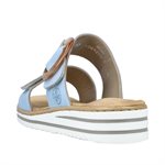 Sandale mule bleu V0692-10
