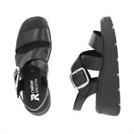 Sandale noire W1550-00