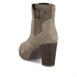 Beige high heel ankle boot Y2252-64