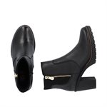 Black high heel ankle boot Y2557-00