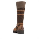 Brown waterproof winter knee high boot Y8101-25