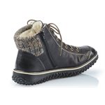 Black Water-resistant Winter Boot Z4243-00 