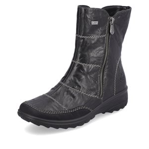 Black waterproof winter boot Z7055-00
